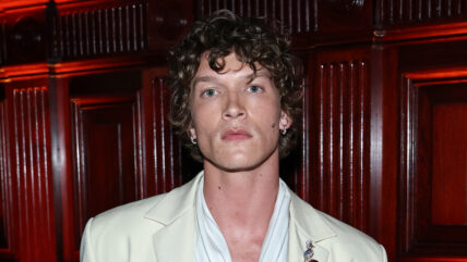 Connor Storrie attends Tiffany & Co launch event