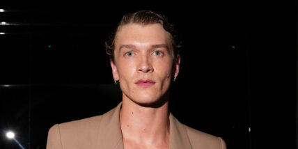 Connor Storrie in Saint Laurent at a Met Gala after party in May 2026