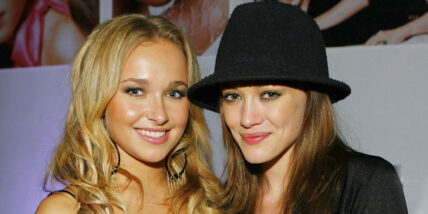 Hilary Duff and Hayden Panettiere at the ' launch of the J-Gurlz Fund and her new book "Glamour Gurlz" held at the the Gershwin on September 26, 2006 in Hollywood California.