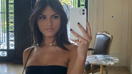A selfie of Eleni Stamoulis.