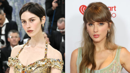 Gracie Abrams attends the Met Gala; Taylor Swift attends the iHeartRadio Music Awards