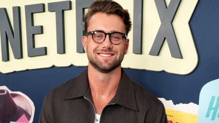 Harry Jowsey at a Netflix event