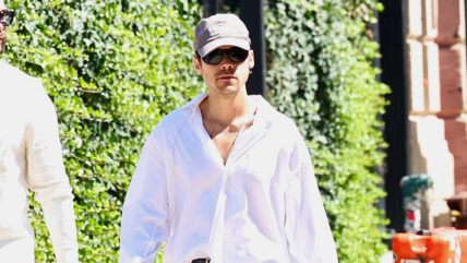 Harry Styles walking in New York City
