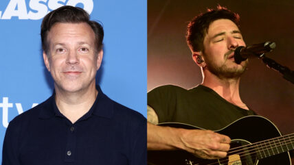 Jason Sudeikis attends Ted Lasso season 4 premiere; Marcus Mumford performs at Spotify Beach At Cannes Lions 2026