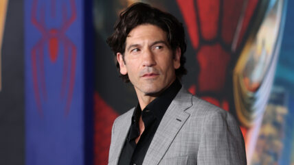 Jon Bernthal poses at Spider-Man Brand New Day premiere