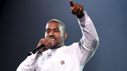 Kanye West Performing