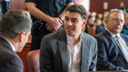 Luigi Mangione in court