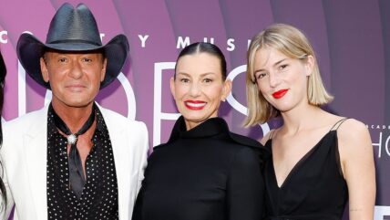 Tim McGraw, Faith Hill and Maggie McGraw attend the 16th Annual Academy of Country Music Honors at Ryman Auditorium