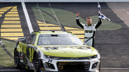 William Byron Iowa Corn 350 car
