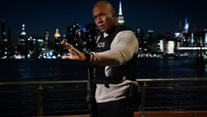 LL Cool J in a still from "NCIS: New York."