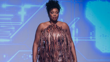 Liris Crosse in Project Runway season 22.