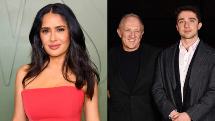 Salma Hayek is a grandma