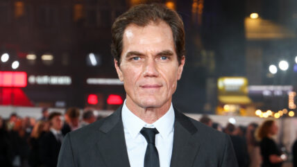 Michael Shannon poses at the Nuremberg UK Premiere