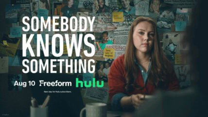 Somebody Knows Something key art