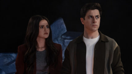 Still of Selena Gomez and David Henrie on Wizards Beyond Waverly Place