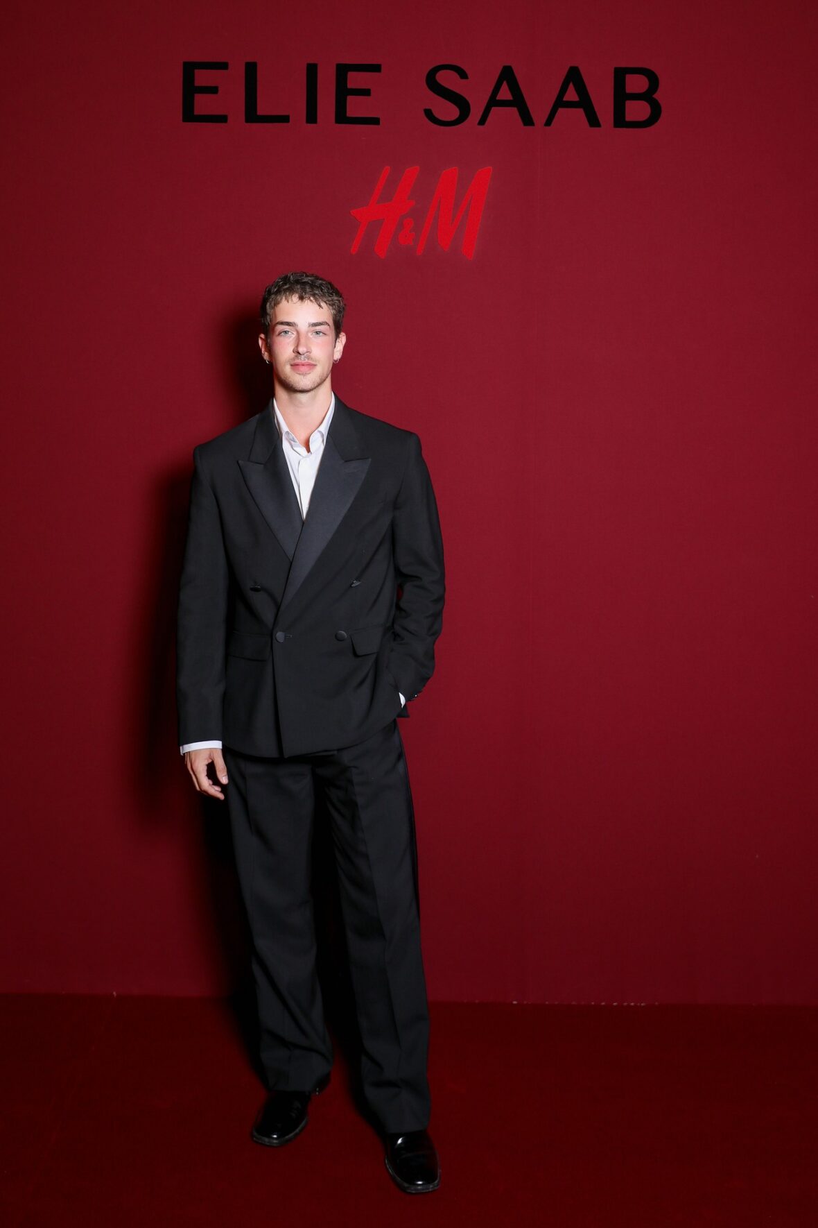 Amelia Gray Hamlin and Manu Rios were among the stars who helped celebrate the ELIE SAAB H&M collection at the historic Palais Brongniart in Paris.