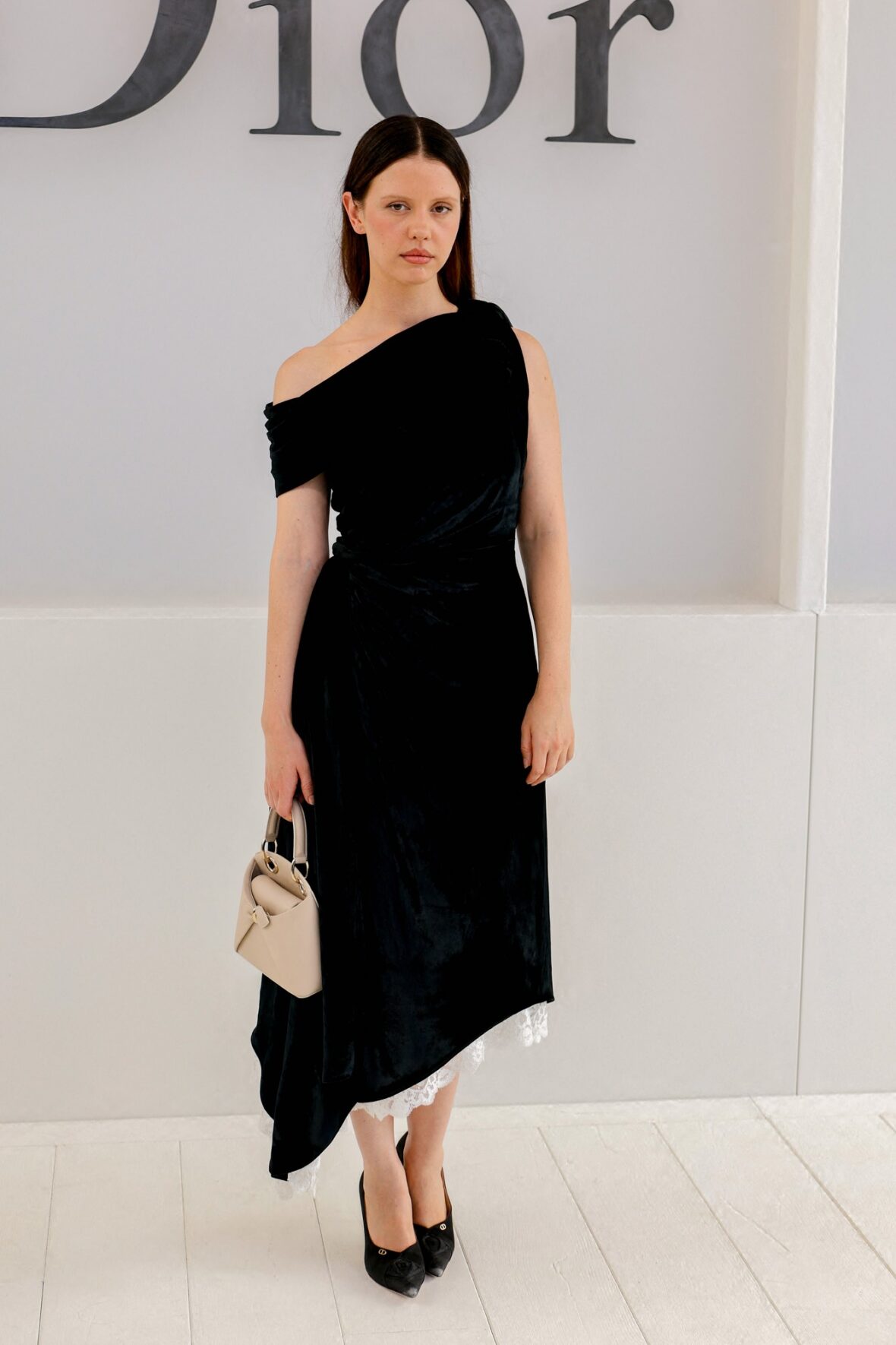 Celebs at Dior show at Paris Fashion Week
