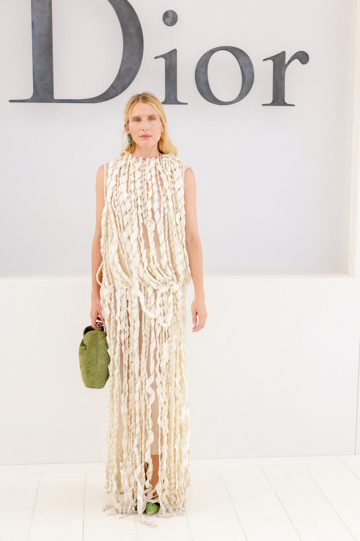 Celebs at Dior show at Paris Fashion Week
