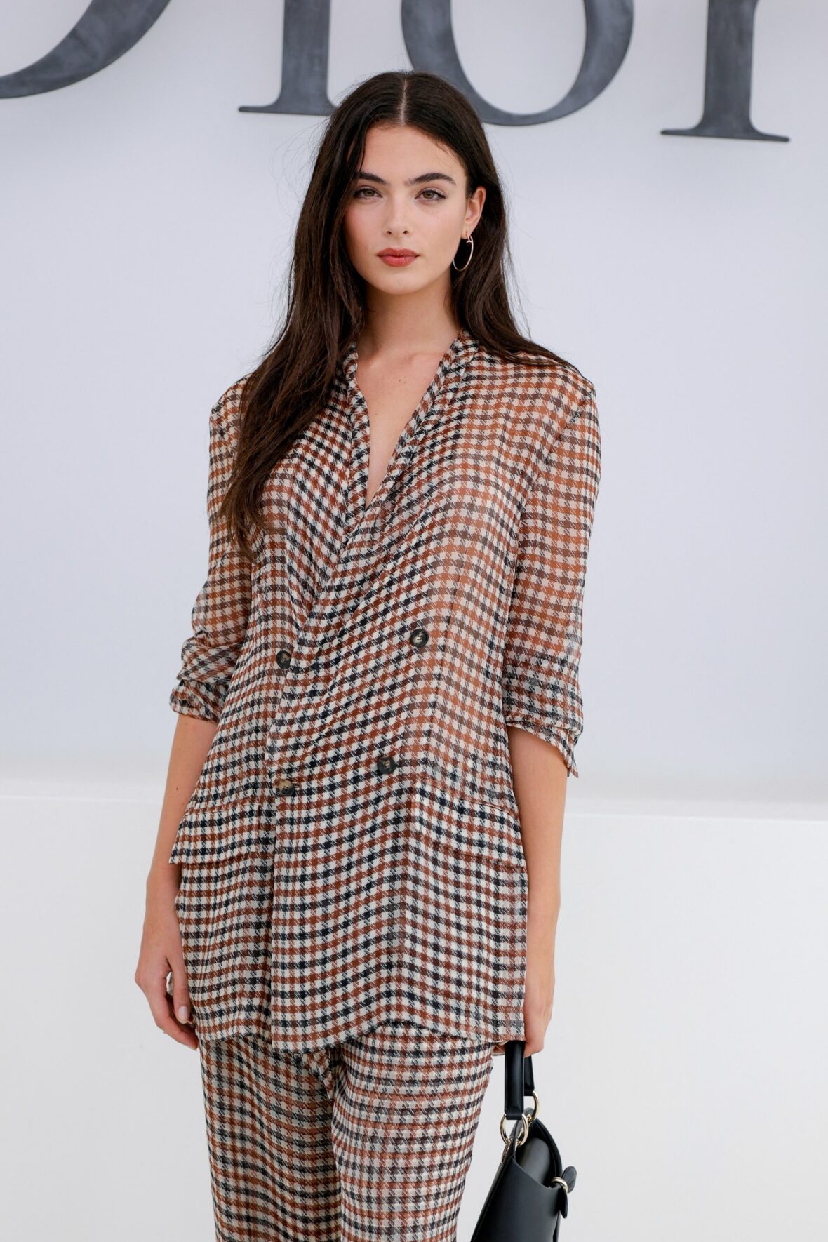 Celebs at Dior show at Paris Fashion Week