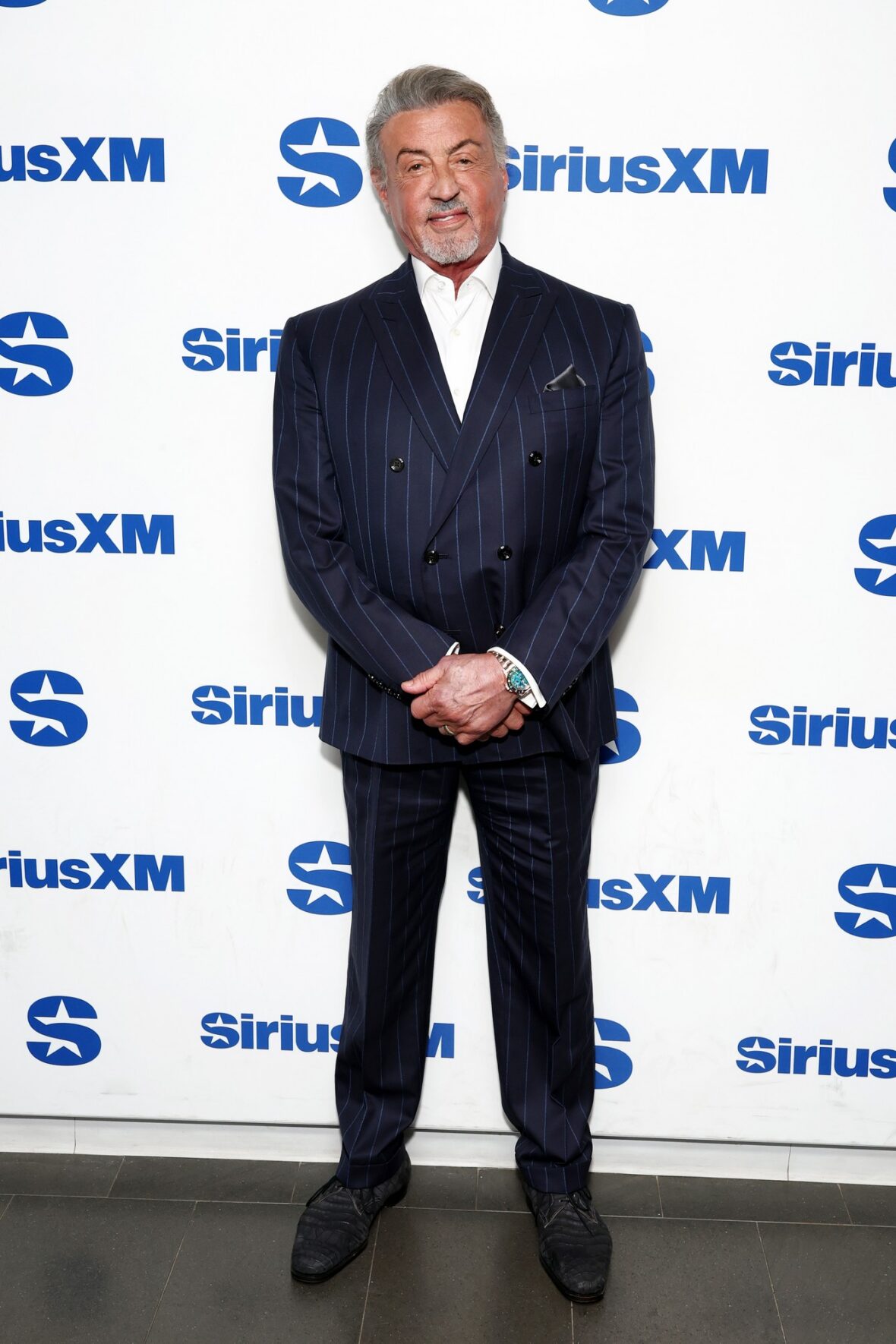 Sylvester Stallone did an interview at SiriusXM on Monday while promoting his show Tulsa King.