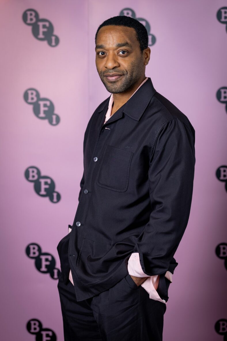 Lead actor Chiwetel Ejiofor was joined by director Kane Parsons at a screening of their movie Backrooms in London.