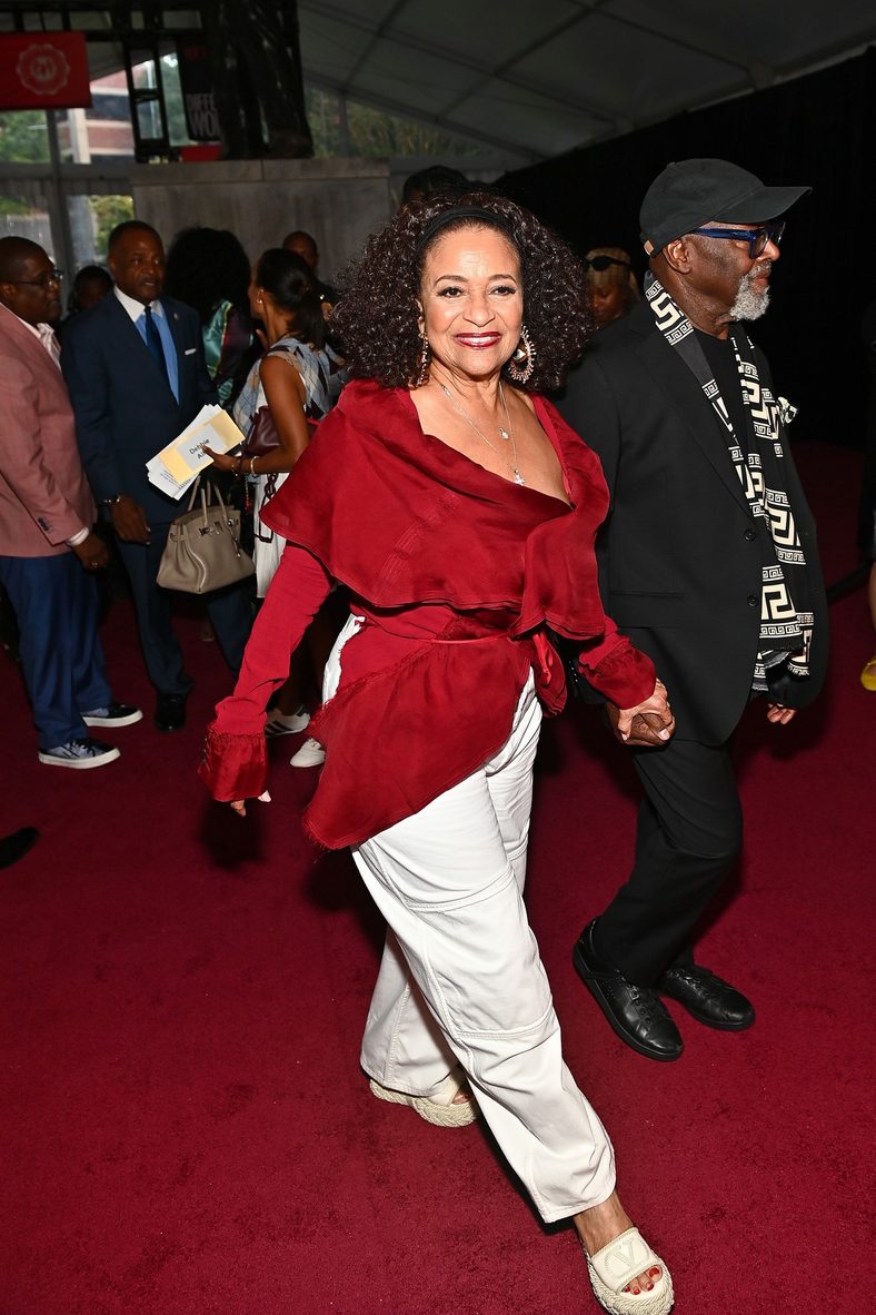 Debbie Allen walks the red carpet at the A Different World premiere