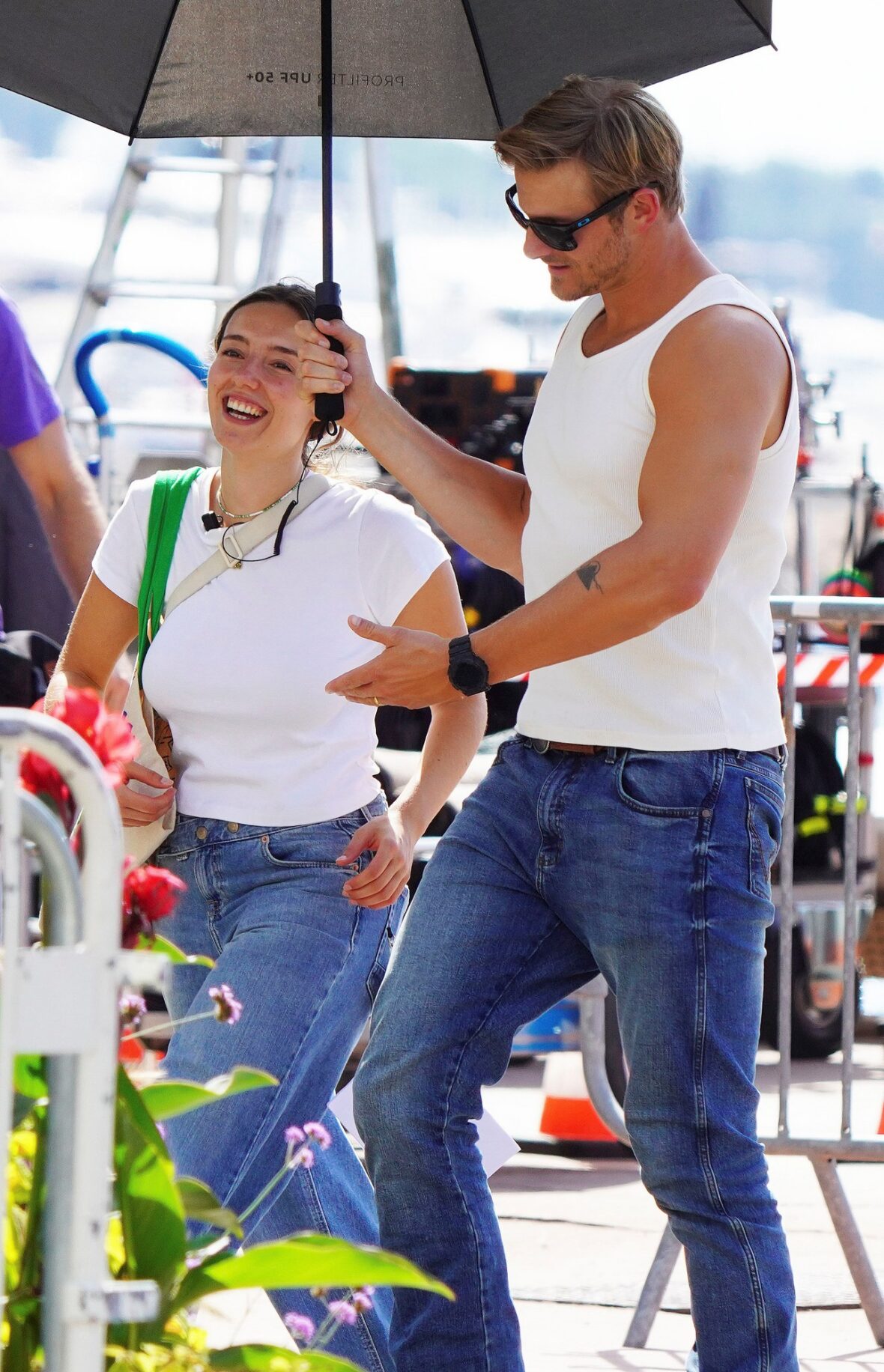 Alexander Ludwig film The White Lotus season 4 in Cannes