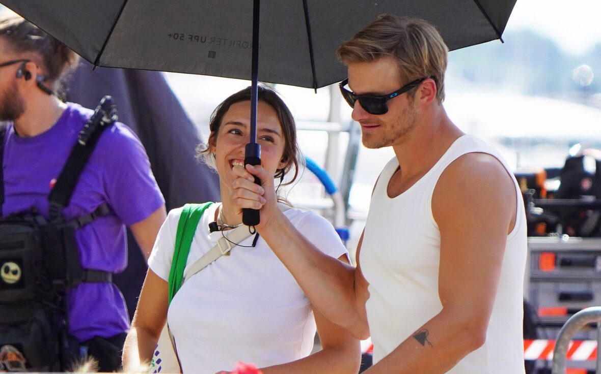 Alexander Ludwig film The White Lotus season 4 in Cannes