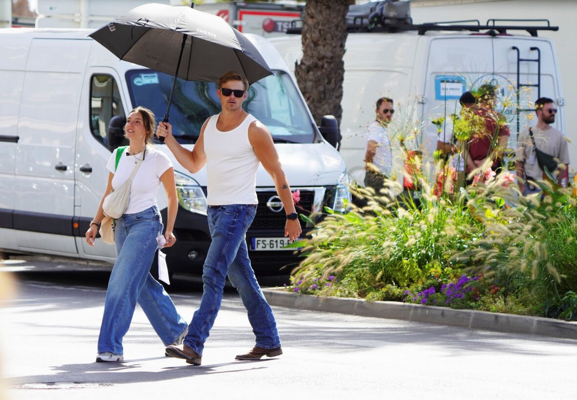 Alexander Ludwig film The White Lotus season 4 in Cannes