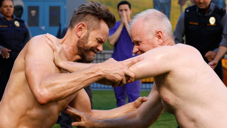 joel mchale wrestling in animal control season 5
