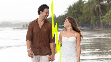 Bachelor in Paradise Spencer and Jess together on beach