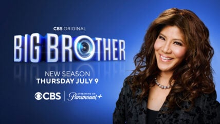 Big Brother season 28 key artwork featuring Julie Chen Moonves