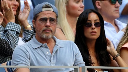 Brad Pitt at US Open