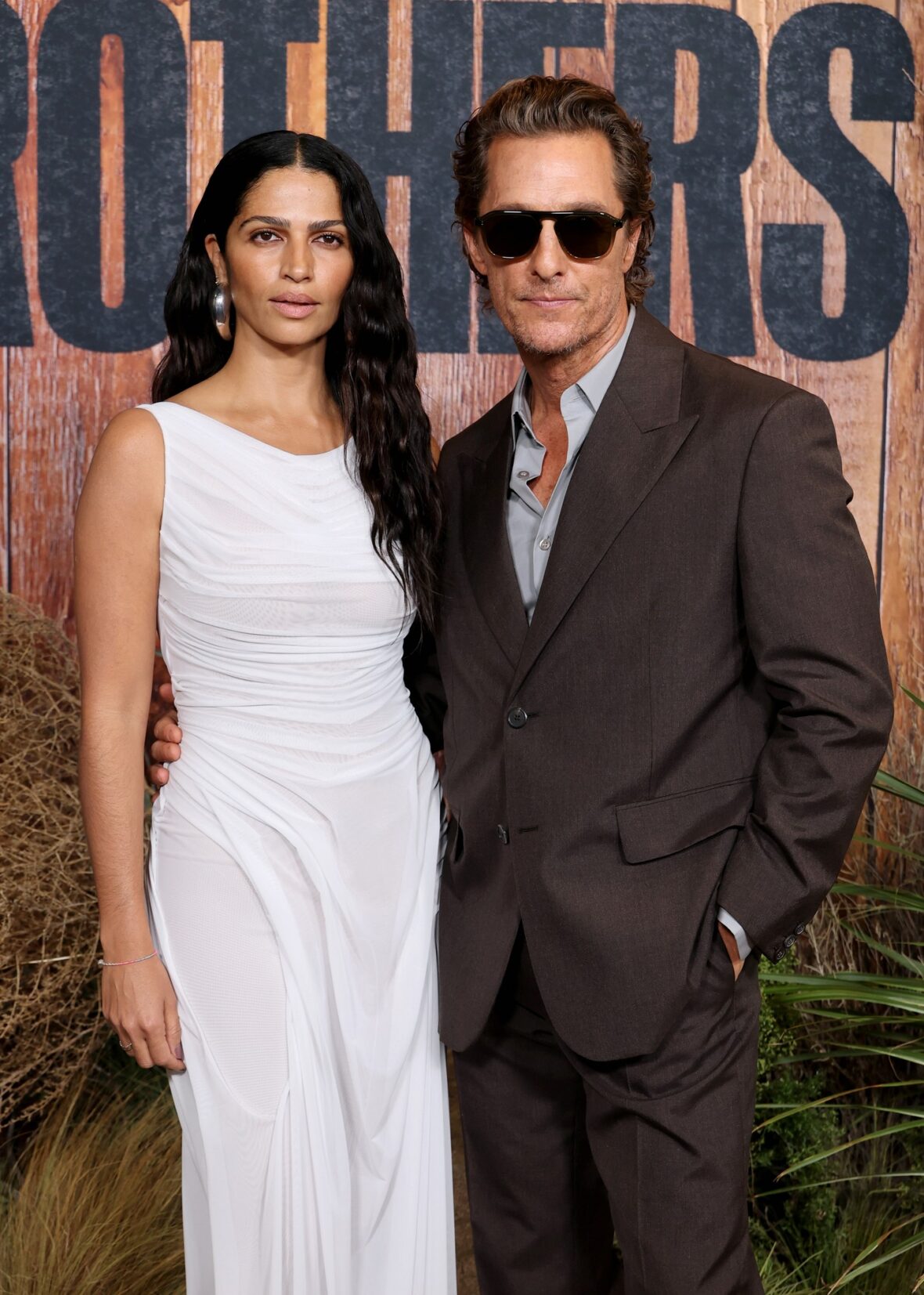 Stars at Brothers premiere in LA
