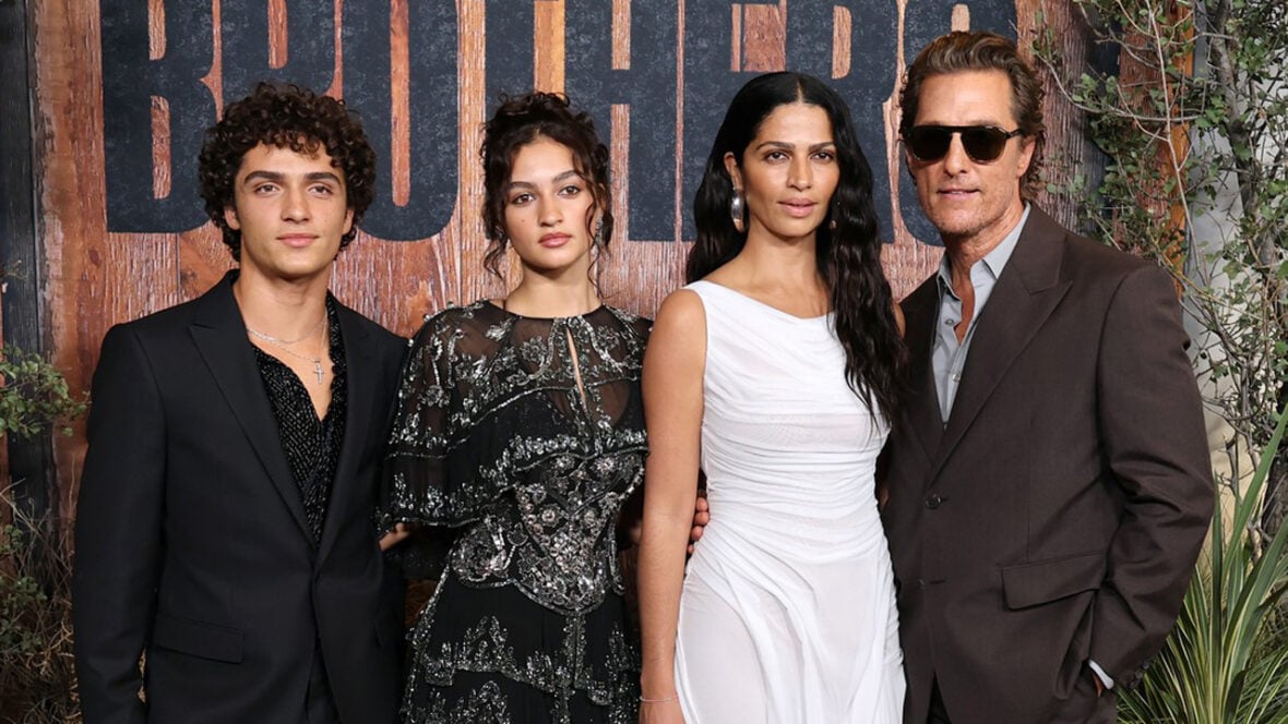 Stars at Brothers premiere in LA