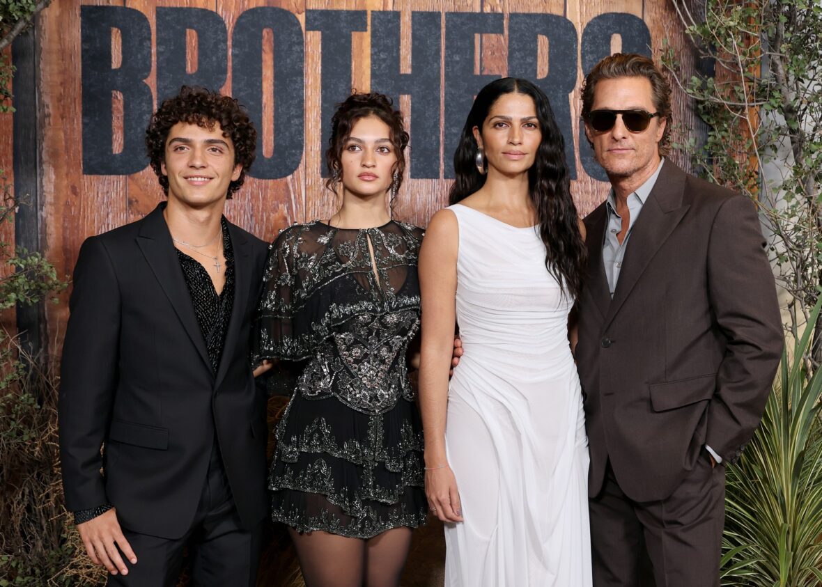 Stars at Brothers premiere in LA