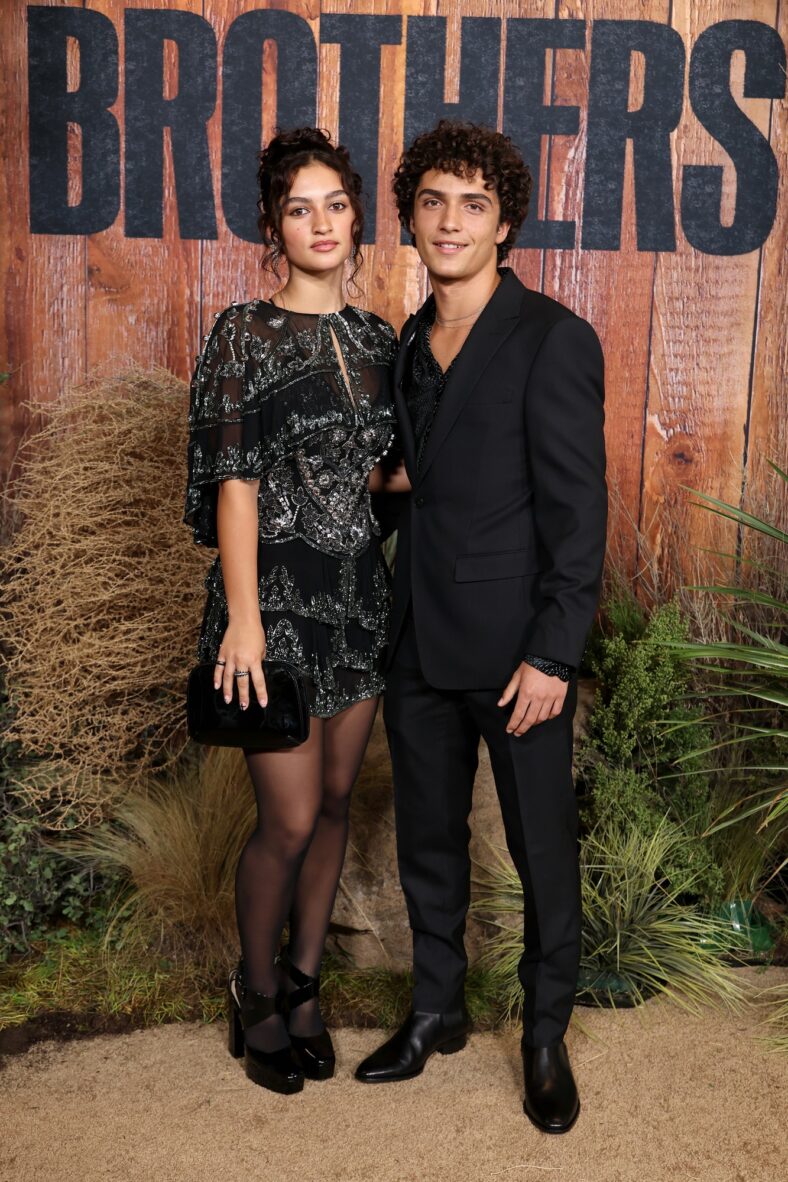 Stars at Brothers premiere in LA