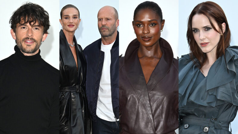 Stars at Burberry Fashion Show in London