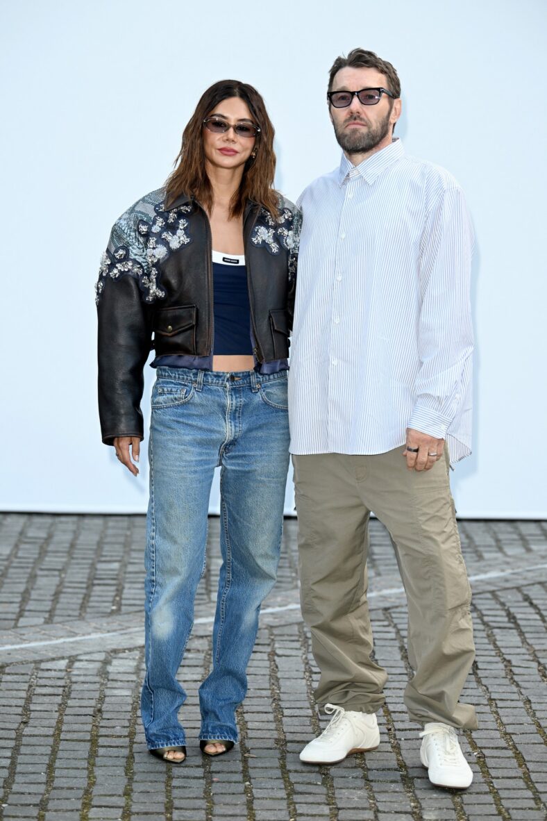 Stars at Burberry Fashion Show in London