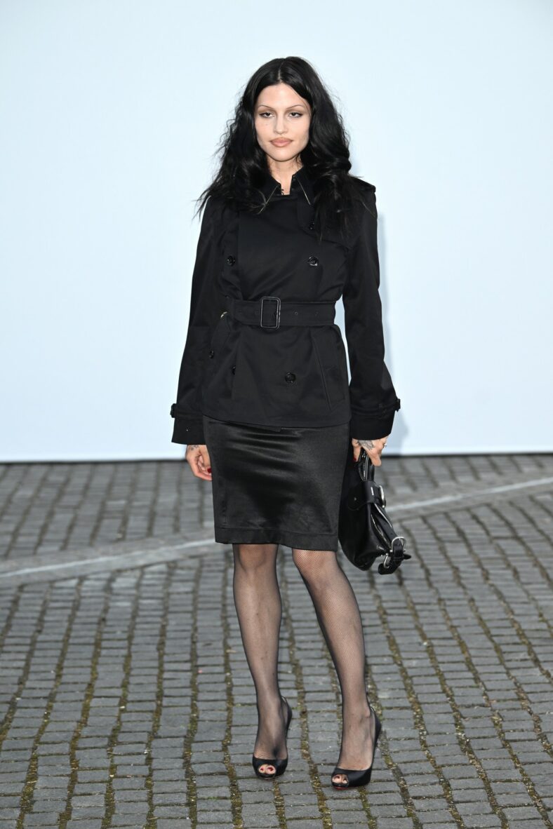 Stars at Burberry Fashion Show in London