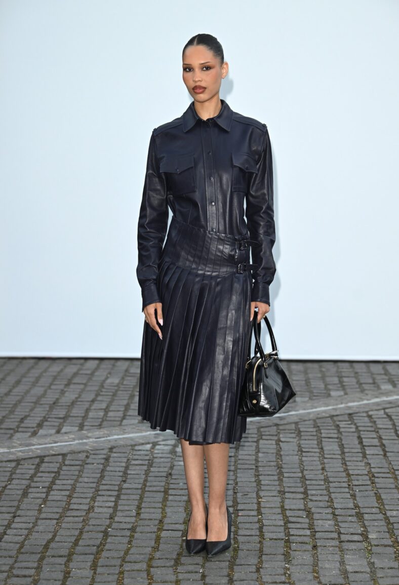 Stars at Burberry Fashion Show in London