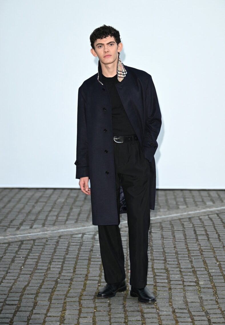 Stars at Burberry Fashion Show in London