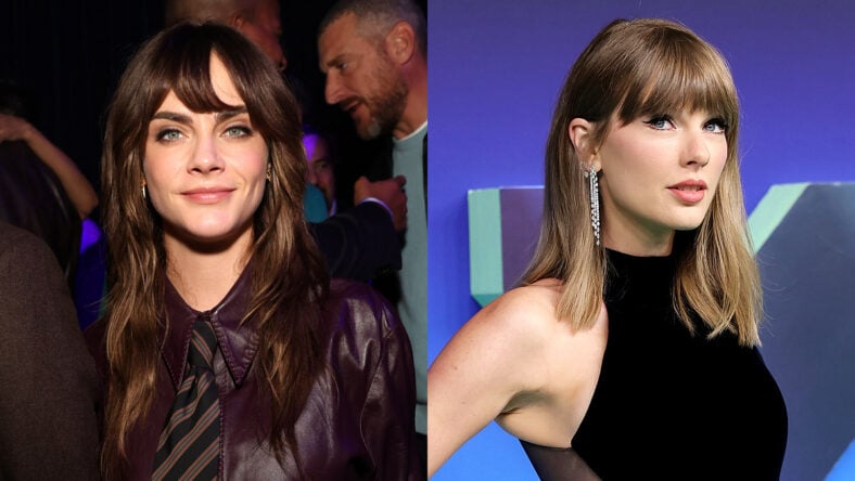 Cara Delevingne and Taylor Swift composite photo