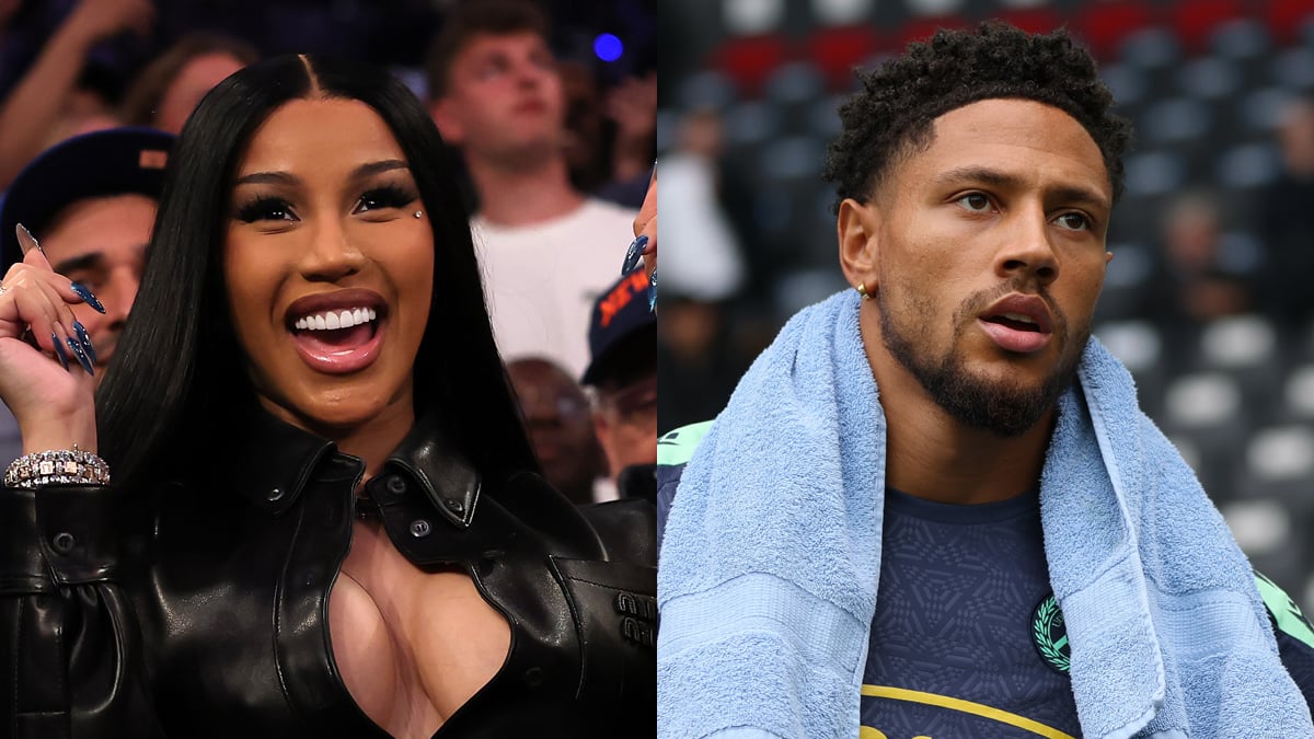 Cardi B & Soccer Star Maduka Okoye Fuel Dating Rumors Again With New Milan Sighting