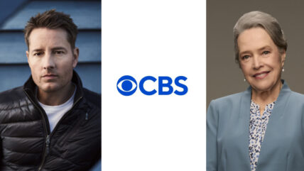 Justin Hartley and Kathy Bates CBS Best Shows