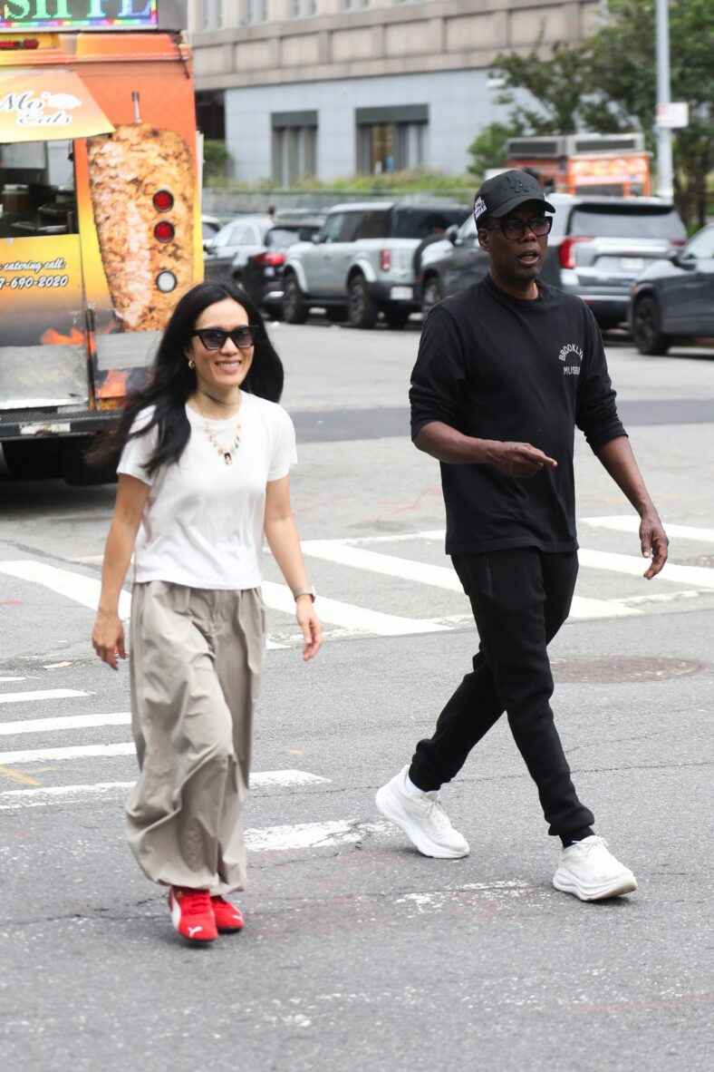 Ali Wong & Chris Rock in NYC