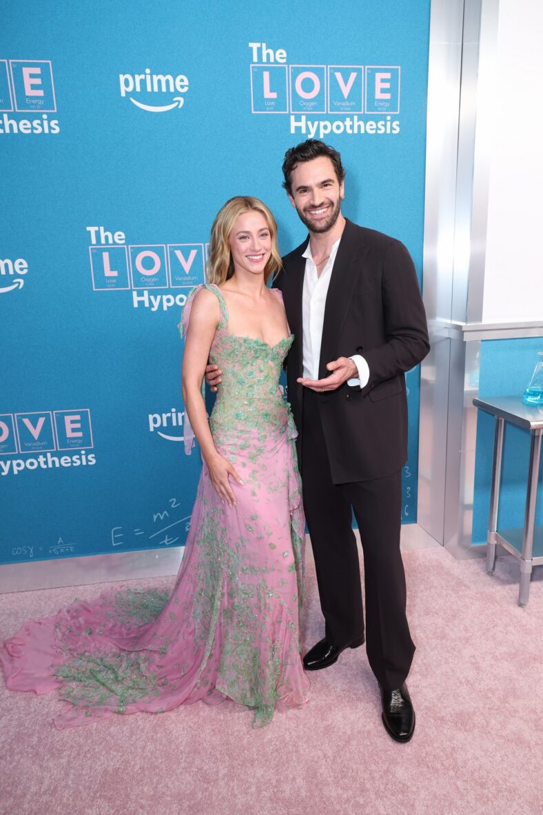 Lili Reinhart & Tom Bateman at The Love Hypothesis in NYC