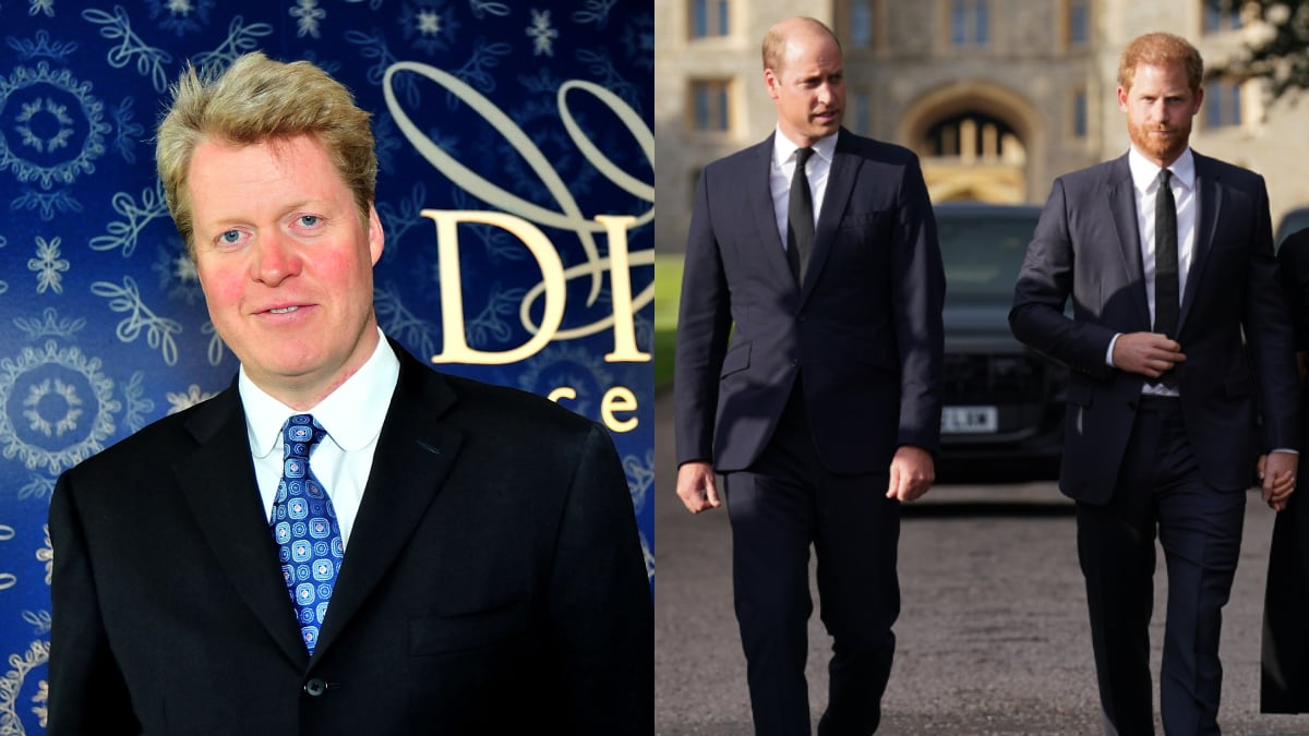 Princess Diana’s Brother Charles Spencer Reveals Where He Stands Amid Prince William & Prince Harry’s Rift