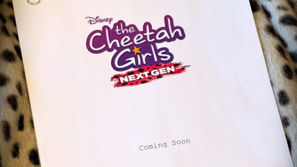 Photo of The Cheetah Girls: Next Gen script page