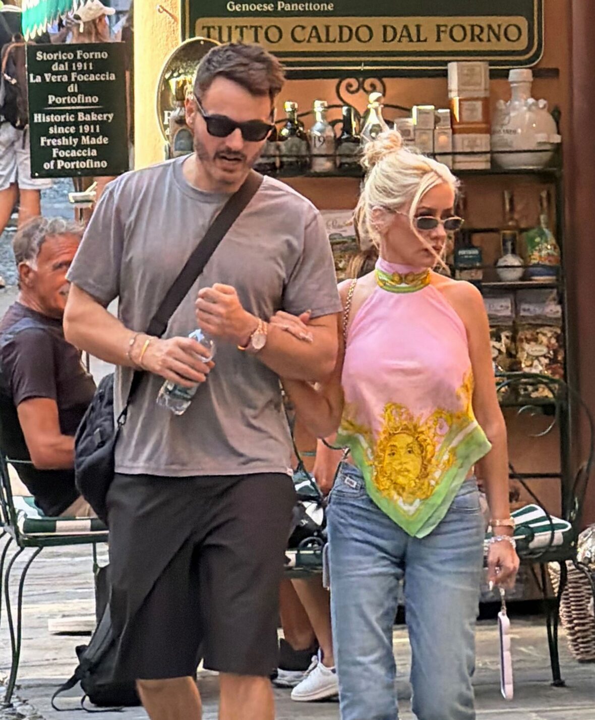 Christina Aguilera & Matthew Rutler on vacation in Italy